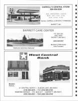 Carrols General Store, Barrett Care Center, West Central Bank, Grant County 1996